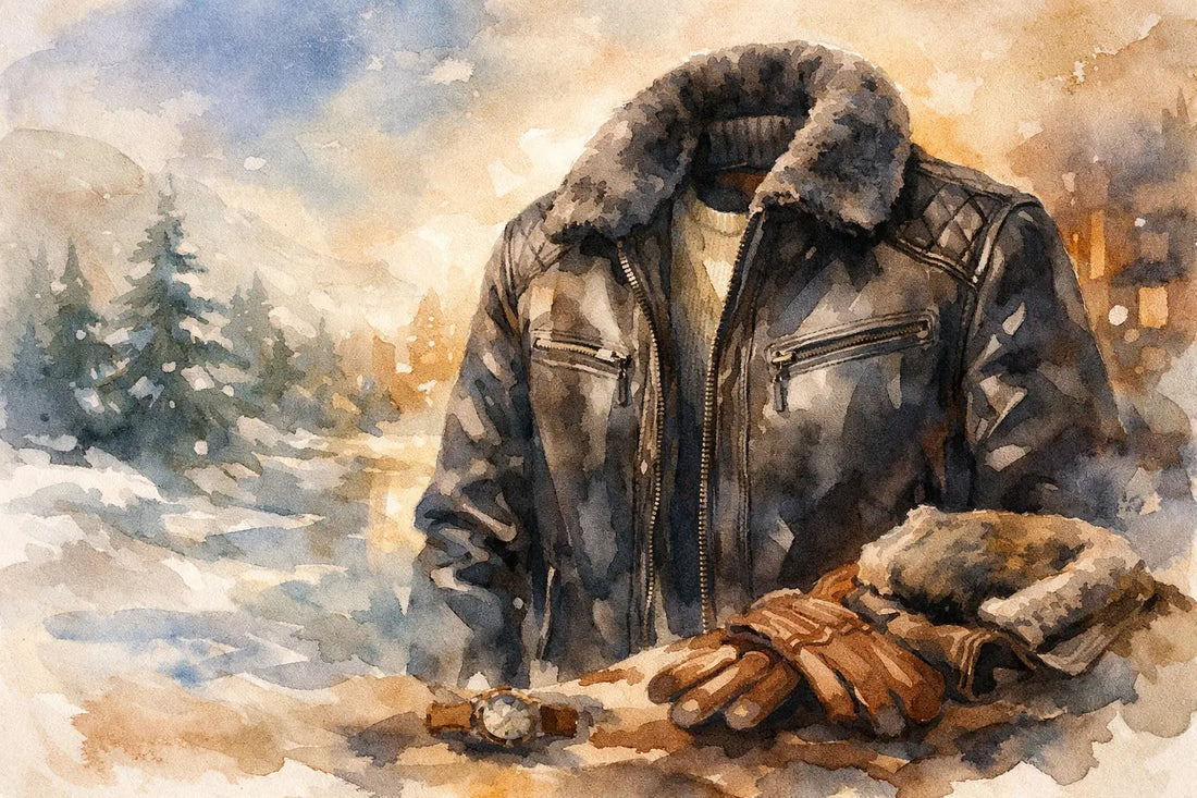 Mens Leather Winter Jacket Luxury Guide