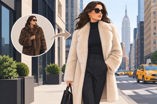 Fur Coat Transformation for a Modern Wardrobe