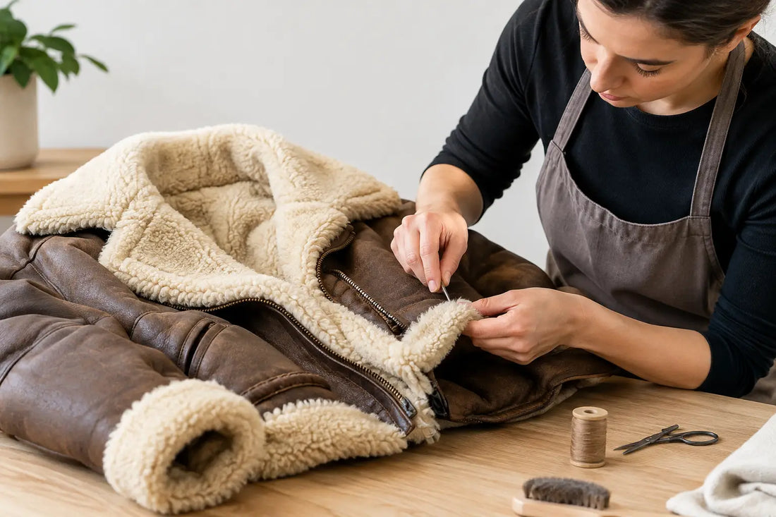Can Shearling Jackets Be Repaired? What Lasts