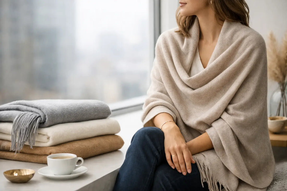 Best Cashmere Wraps for Women: What to Look For