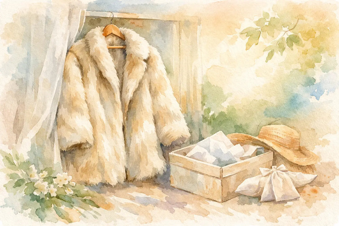 How to Store a Fur Coat in Summer