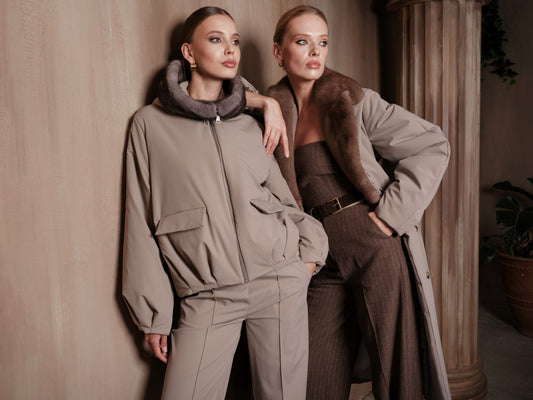 Hooded Bomber Jacket with Optional Fur