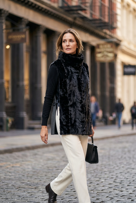 Sculptured Sheared Mink | Online Exclusive