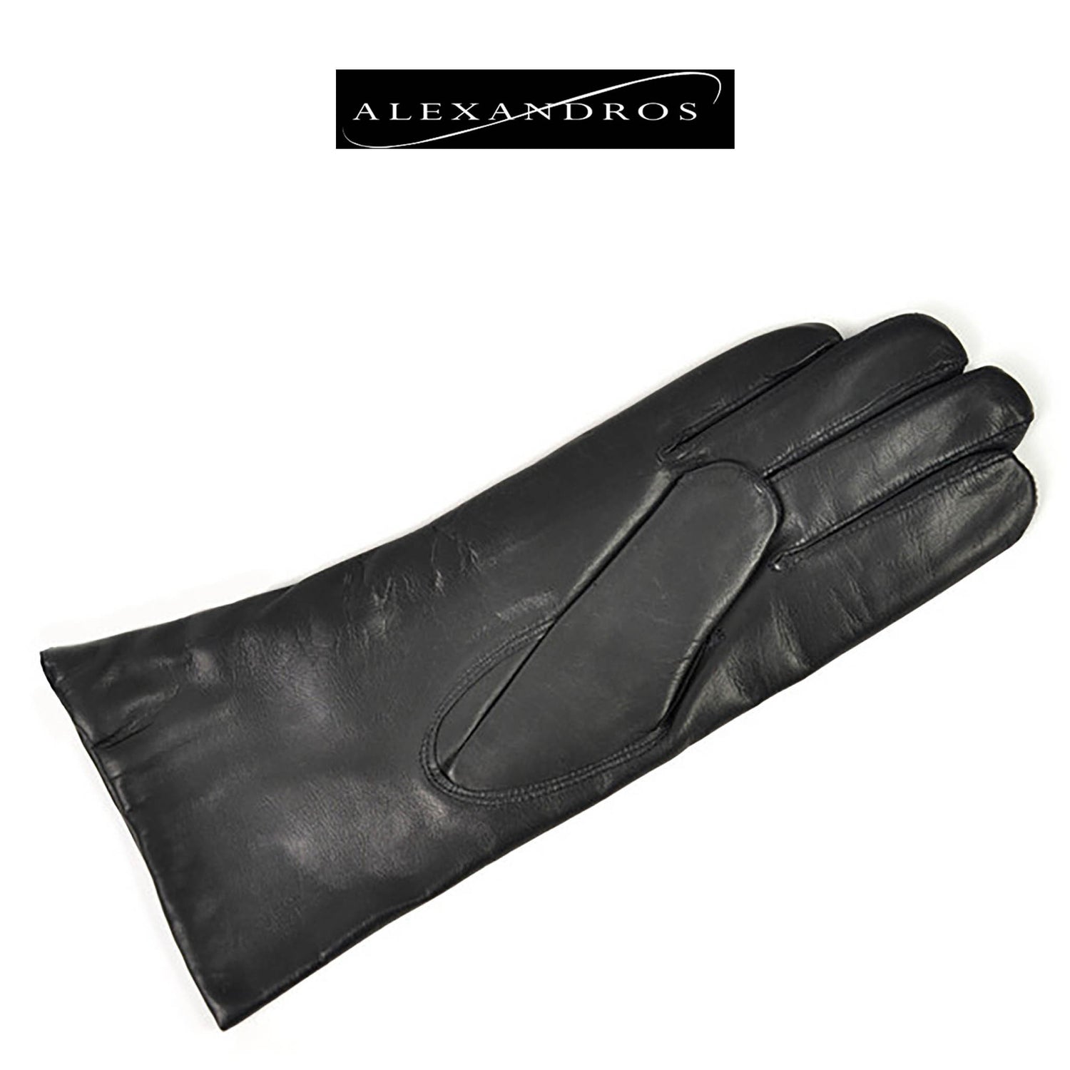 Women's 3/4 Leather Gloves - alexandros-furs